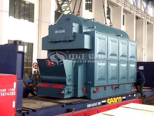 發往印尼的中正DZL系列燃煤快裝蒸汽鍋爐